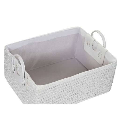 Višenamjenska Košara DKD Home Decor Bijela Crna polipropilen 45 x 34 x 49 cm 4 Kg Cijena
