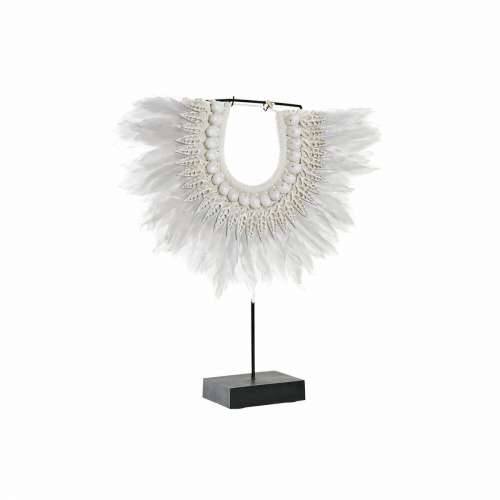 Ukrasna figura DKD Home Decor Željezo Pero za uživanje Školjke (42 x 9.5 x 44 cm) Cijena