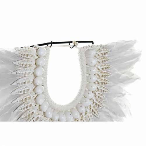 Ukrasna figura DKD Home Decor Željezo Pero za uživanje Školjke (42 x 9.5 x 44 cm) Cijena