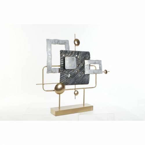 Ukrasna figura DKD Home Decor 59 x 8,5 x 55 cm Apstraktno Plava zlatan Cijena