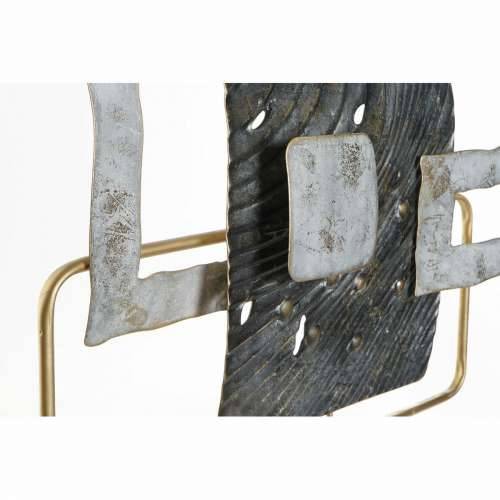 Ukrasna figura DKD Home Decor 59 x 8,5 x 55 cm Apstraktno Plava zlatan Cijena
