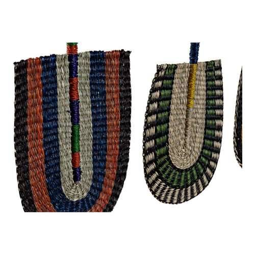 Zidni Ukras DKD Home Decor Pisana Orijentalno 46 x 1 x 26 cm (4 Dijelovi) Cijena