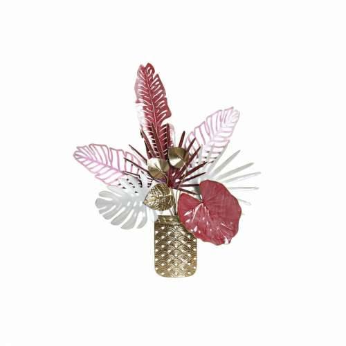 Zidni Ukras DKD Home Decor Metal Ziedi (66 x 13 x 74 cm) Cijena