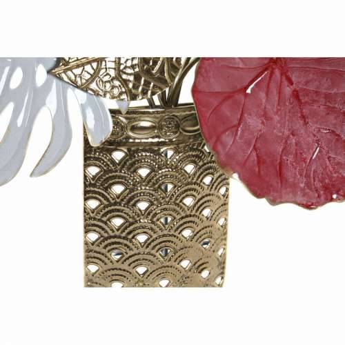Zidni Ukras DKD Home Decor Metal Ziedi (66 x 13 x 74 cm) Cijena