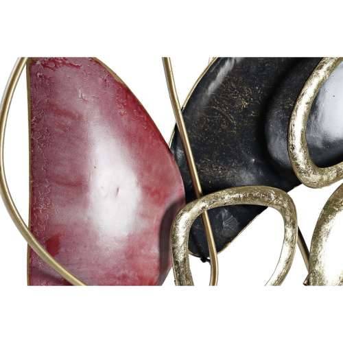 Zidni Ukras DKD Home Decor Crvena zlatan Metal (105.4 x 8.3 x 50.2 cm) Cijena