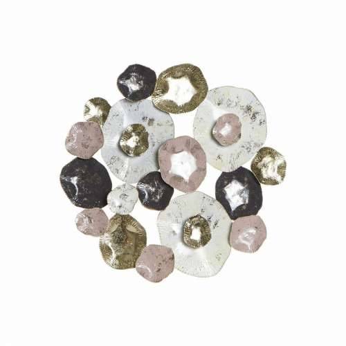 Zidni Ukras DKD Home Decor Roza zlatan Metal (61 x 5.7 x 61 cm) Cijena