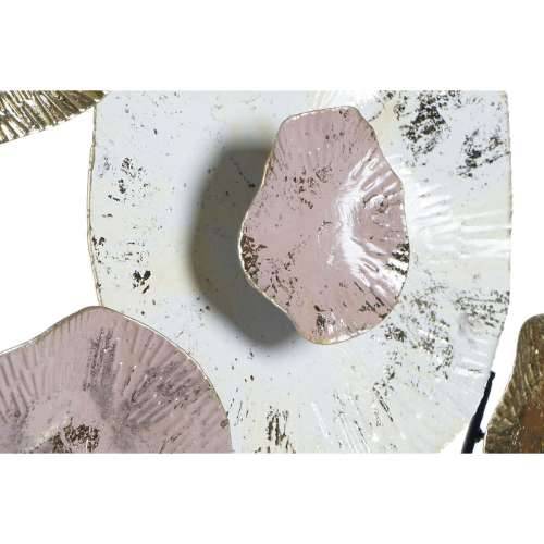 Zidni Ukras DKD Home Decor Roza zlatan Metal (61 x 5.7 x 61 cm) Cijena