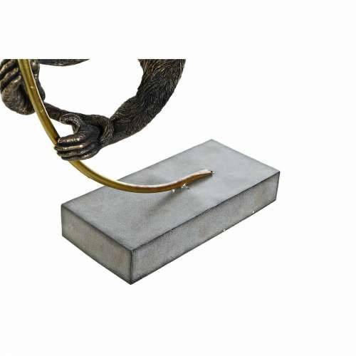 Ukrasna figura DKD Home Decor 33 x 25 x 48 cm Crna zlatan Majmun moderan (2 kom.) Cijena
