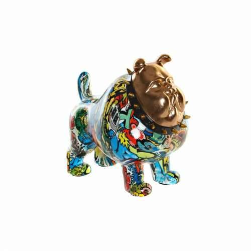 Ukrasna figura DKD Home Decor 21 x 16 x 20,5 cm zlatan Bulldog Pisana Cijena