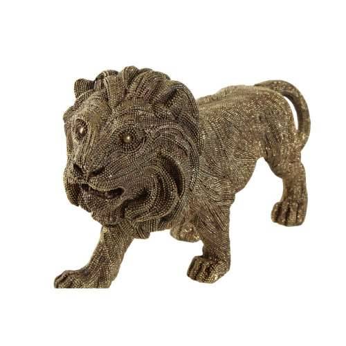 Ukrasna figura DKD Home Decor zlatan Kolonijalni Lav 30 x 9,4 x 16,7 cm Cijena