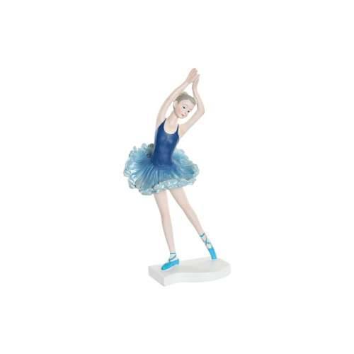 Ukrasna figura DKD Home Decor Plava romantični Plesačica Klasičnog Plesa 11 x 6 x 23 cm Cijena