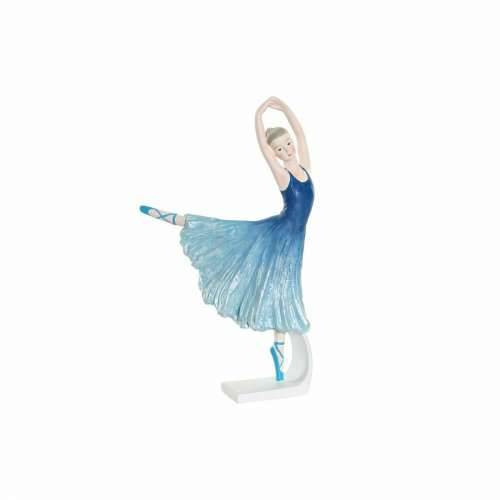 Ukrasna figura DKD Home Decor Plava romantični Plesačica Klasičnog Plesa 13 x 6 x 23 cm Cijena