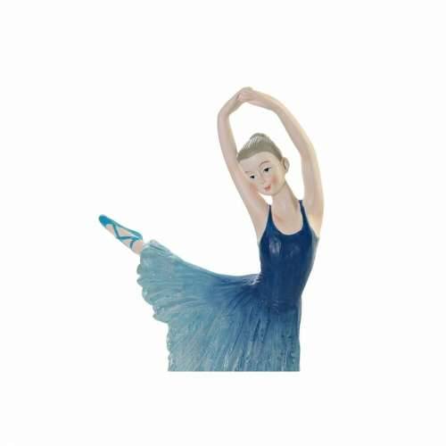 Ukrasna figura DKD Home Decor Plava romantični Plesačica Klasičnog Plesa 13 x 6 x 23 cm Cijena