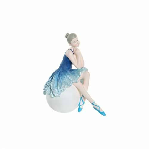 Ukrasna figura DKD Home Decor Plava romantični Plesačica Klasičnog Plesa 8,5 x 13 x 14,5 cm Cijena