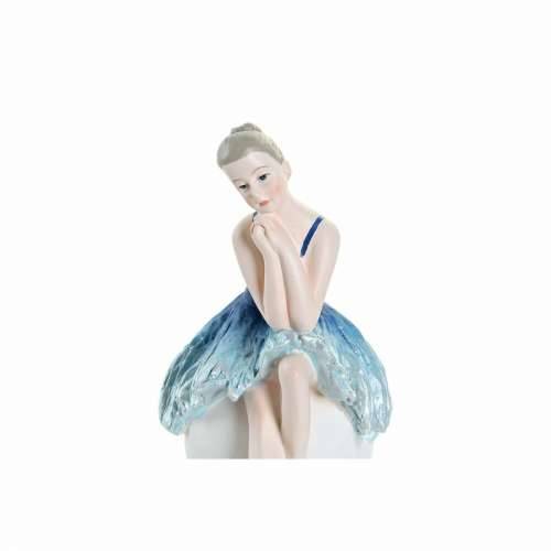 Ukrasna figura DKD Home Decor Plava romantični Plesačica Klasičnog Plesa 8,5 x 13 x 14,5 cm Cijena