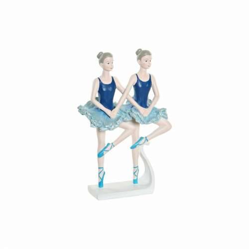 Ukrasna figura DKD Home Decor Plava romantični Plesačica Klasičnog Plesa 14 x 7,5 x 21,5 cm Cijena