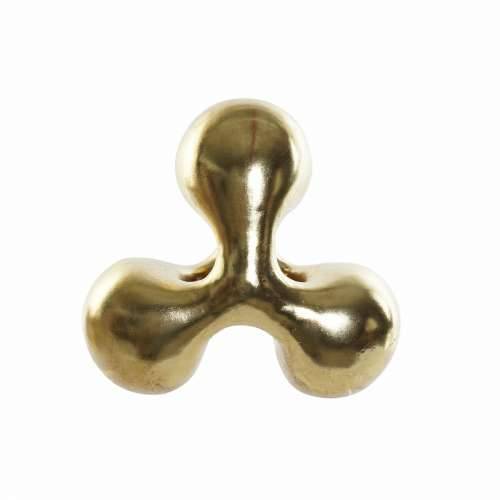 Ukrasna figura DKD Home Decor 28,5 x 18 x 26 cm Apstraktno zlatan Cijena