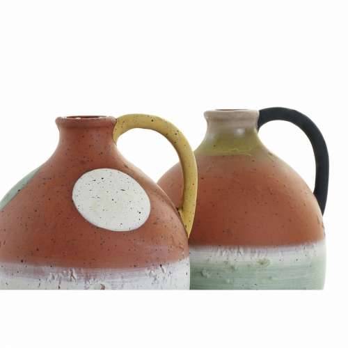 Vrč DKD Home Decor Pisana Terakota 14,5 x 14 x 20 cm (2 kom.) Cijena