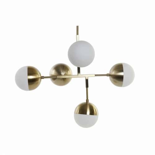 Stropna svjetiljka DKD Home Decor Metal Kristal zlatan (74 x 52 x 168 cm) Cijena