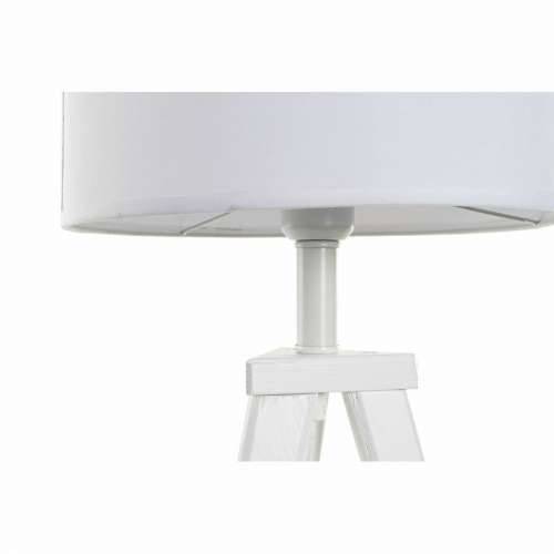 Stolna svjetiljka DKD Home Decor 8424001807918 Drvo Bijela 220 V 50 W 30 x 30 x 72 cm Cijena