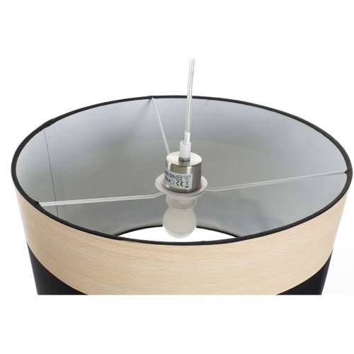 Stropna svjetiljka DKD Home Decor Bijela Crna Pisana Srebrna Prirodno Metal 50 W Scandi 220 V 30 x 40 cm 38 x 38 x 25 cm (2 kom. Cijena