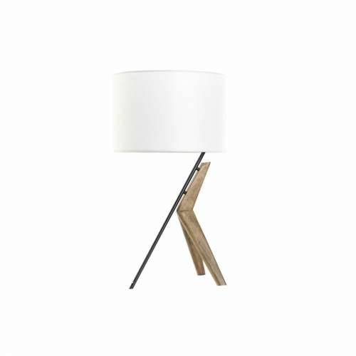 Stolna svjetiljka DKD Home Decor Crna Metal Smeđa Bijela Ozols 220 V 50 W 35 x 35 x 54 cm Cijena