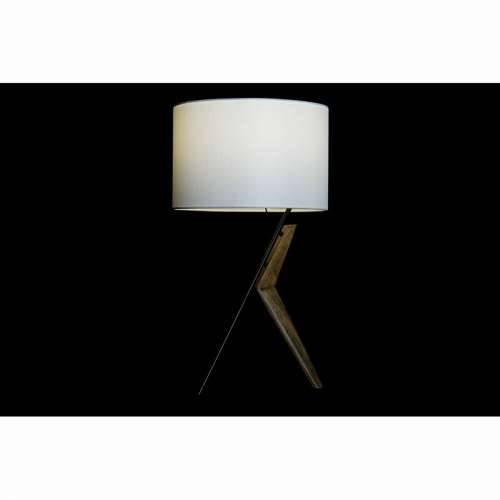 Stolna svjetiljka DKD Home Decor Crna Metal Smeđa Bijela Ozols 220 V 50 W 35 x 35 x 54 cm Cijena