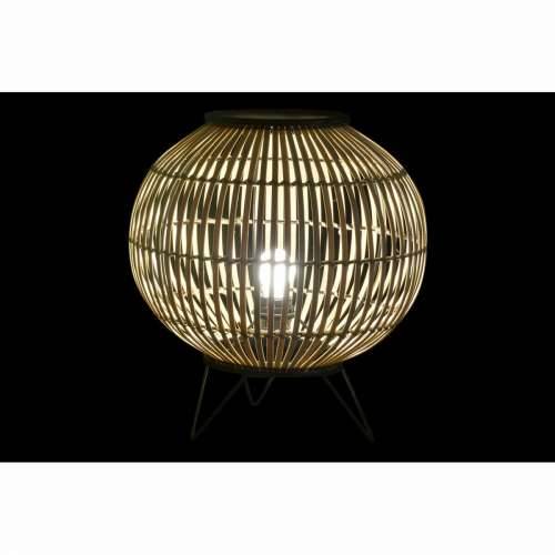 Stolna svjetiljka DKD Home Decor Crna Metal Smeđa Bambus (36 x 36 x 37 cm) Cijena