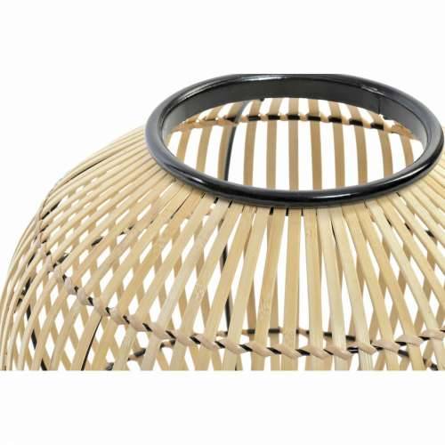 Stolna svjetiljka DKD Home Decor Crna Metal Smeđa Bambus (36 x 36 x 37 cm) Cijena