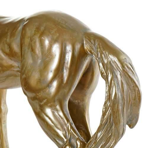 Stolna svjetiljka DKD Home Decor Smola 25W 220 V zlatan Konj (59.5 x 16.5 x 47 cm) Cijena