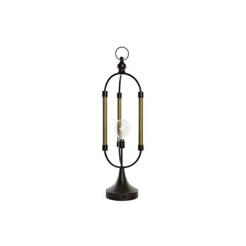Svjetlosni ukras DKD Home Decor Crna zlatan Metal (18 x 18 x 61 cm) Cijena