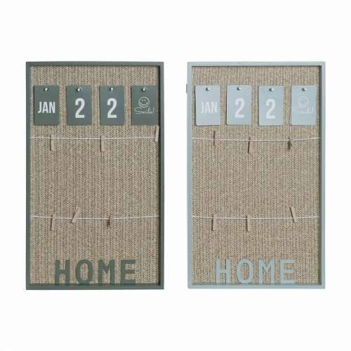 Okvir za Fotografije s Pričvršćivačima DKD Home Decor Aluminij polipropilen Drvo MDF 30 x 3 x 50 cm (2 kom.) Cijena