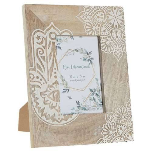 Okvir za sliku DKD Home Decor Smeđa Drvo Plastika Drvo Manga Indijac 20 x 2 x 25,5 cm Cijena