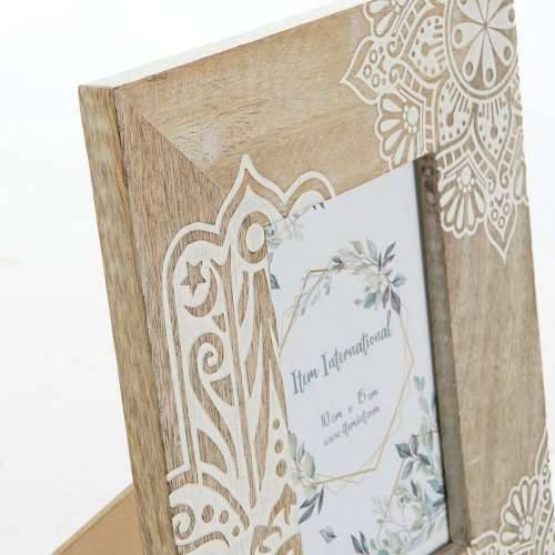 Okvir za sliku DKD Home Decor Smeđa Drvo Plastika Drvo Manga Indijac 20 x 2 x 25,5 cm Cijena