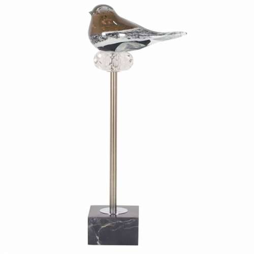 Ukrasna figura DKD Home Decor Trobojna Ptica 18 x 9 x 42 cm Cijena