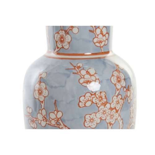 Vrč DKD Home Decor 13 x 13 x 31 cm Porculan Plava Oranžna Orijentalno Cijena