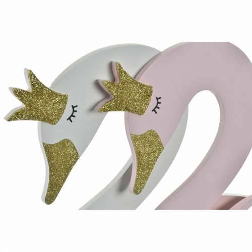 Zidna vješalica DKD Home Decor Drvo Children’s Labud 40 x 4 x 38,5 cm (2 kom.) Cijena
