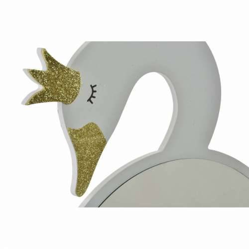 Zidno ogledalo DKD Home Decor Bijela Svetlo roza Children’s 43 x 4 x 30 cm (2 kom.) (2 Dijelovi) Cijena