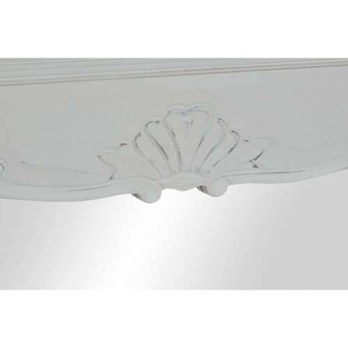 Zidno ogledalo DKD Home Decor Bijela Prirodno 105 x 64 x 4,5 cm Cijena