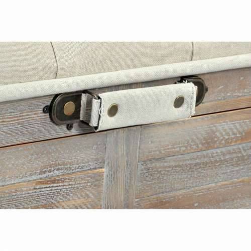 Stolac DKD Home Decor   Jela Crna Bež Smeđa Poliester (82 x 42 x 50 cm) Cijena