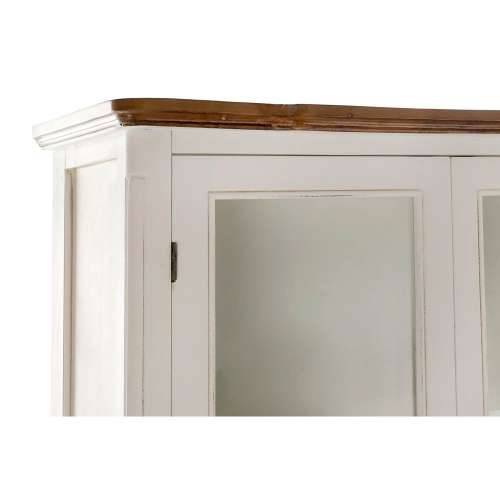 Izložbeni Štand DKD Home Decor 86 x 40 x 198 cm Kristal Bijela Plastika Pisana Tamno smeđi Cijena
