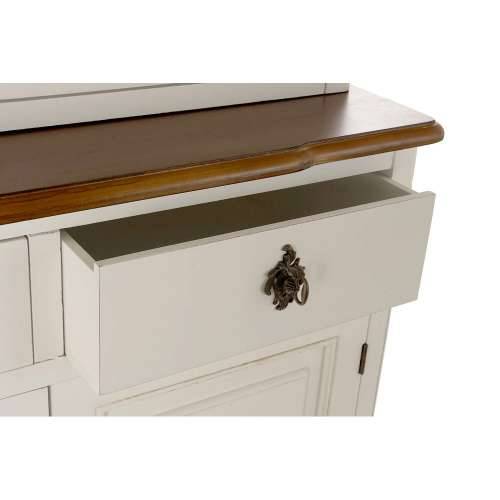Izložbeni Štand DKD Home Decor 86 x 40 x 198 cm Kristal Bijela Plastika Pisana Tamno smeđi Cijena