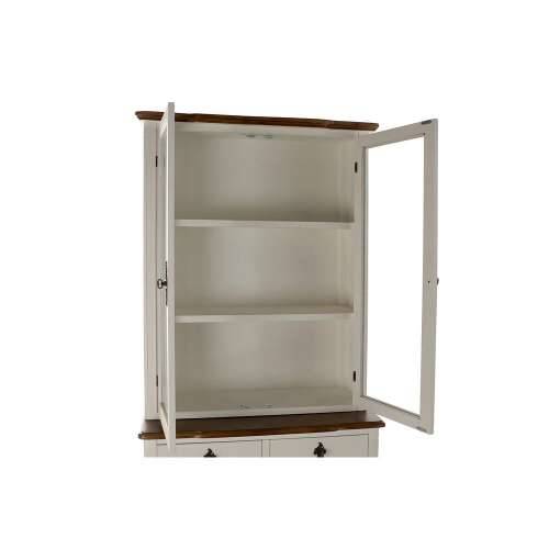 Izložbeni Štand DKD Home Decor 86 x 40 x 198 cm Kristal Bijela Plastika Pisana Tamno smeđi Cijena