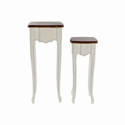 Set od dvije stolice DKD Home Decor Bijela Smeđa 35 x 35 x 80 cm Cijena
