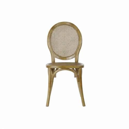 Blagavaonska stolica DKD Home Decor Ratan Brijestovina 45 x 42 x 92 cm Cijena