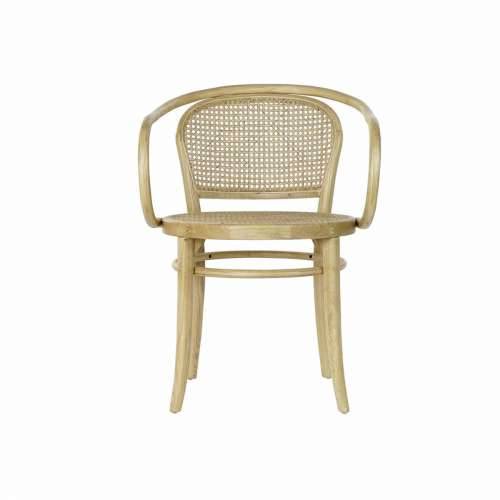 Blagavaonska stolica DKD Home Decor Prirodno Ratan Brijestovina 58 x 58 x 79,5 cm Cijena