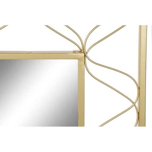 Zidno ogledalo DKD Home Decor zlatan 70,5 x 2 x 98 cm Cijena