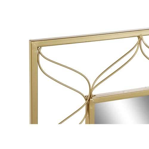 Zidno ogledalo DKD Home Decor zlatan 70,5 x 2 x 98 cm Cijena