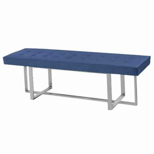 Stolac DKD Home Decor   Plava Poliester Čelik (150 x 45 x 45 cm) Cijena