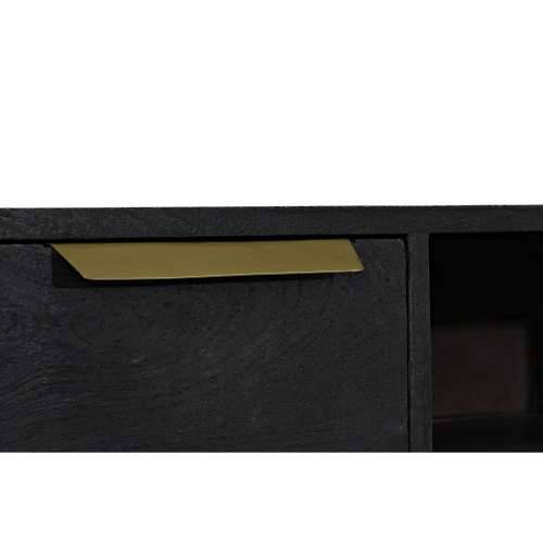 Namještaj za TV kabinet DKD Home Decor Crna Metal zlatan Drvo Manga (147 x 40 x 51 cm) Cijena